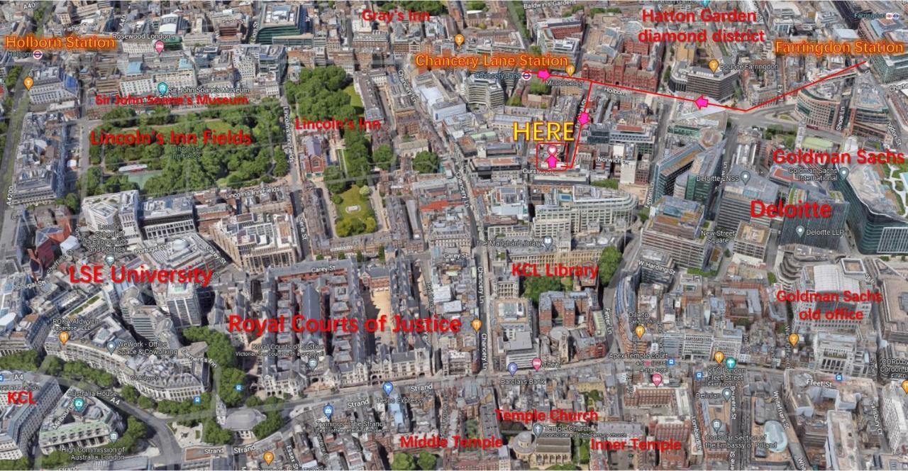 Deluxe Entire Apartment Between Covent Garden And St Pauls Cathedral Londra Exterior foto